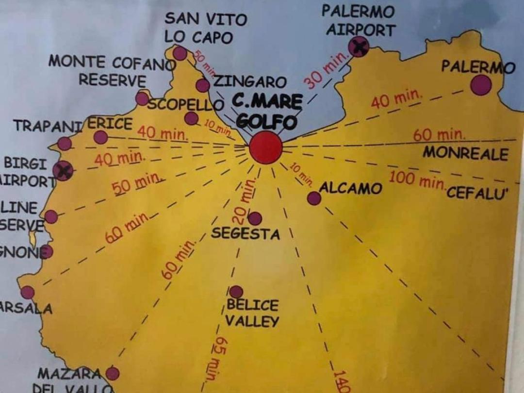 Casa Vacanza Corallo Castellammare del Golfo Bagian luar foto